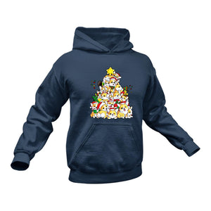 Corgi Christmas Tree Hoodie - Best Dog Owner Gift Idea