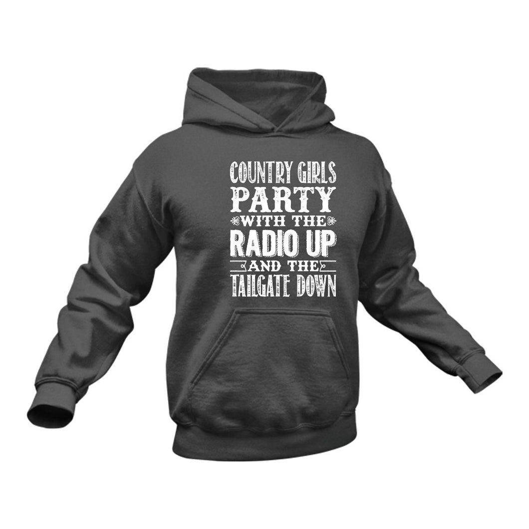 Country Girl Party - Unique Cotton Hoodie - Best Idea for a Gift
