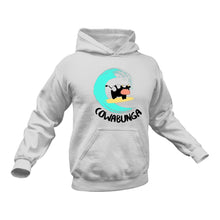 Load image into Gallery viewer, Cowabunga Cotton Hoodie - Unique Cow Lovers Gift Idea
