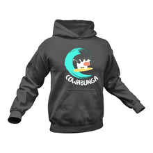 Load image into Gallery viewer, Cowabunga Cotton Hoodie - Unique Cow Lovers Gift Idea
