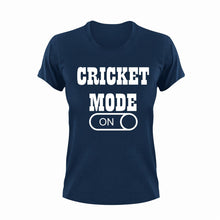 Load image into Gallery viewer, Cricket Mode ON T-Shirtcricket, Ladies, Mens, Mode On, sport, Unisex
