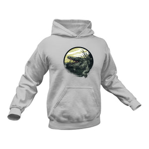 Crocodile Cotton Hoodie - Unique Gift Idea