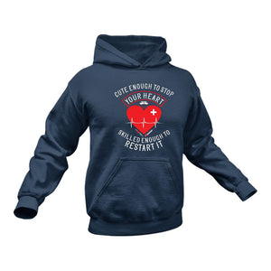 Cute Nurse Cotton Hoodie - Unique Student Nurse Gift Idea
