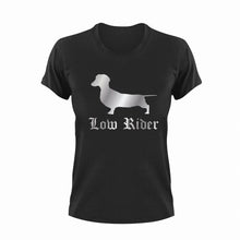 Load image into Gallery viewer, Dachshund Low-Rider T-Shirtanimals, dog, Ladies, Mens, pets, Unisex
