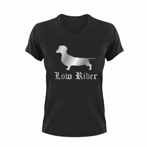 Dachshund Low-Rider T-Shirtanimals, dog, Ladies, Mens, pets, Unisex