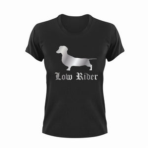 Dachshund Low-Rider T-Shirtanimals, dog, Ladies, Mens, pets, Unisex