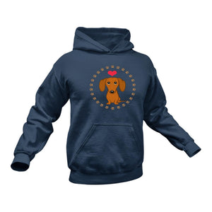 Dachshund Cotton Hoodie - Unique Dog Gift Idea