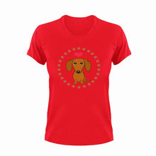 Load image into Gallery viewer, Dachshund Love T-shirt
