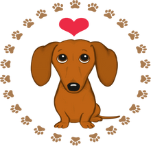 Load image into Gallery viewer, Dachshund Cotton Hoodie - Unique Dog Gift Idea
