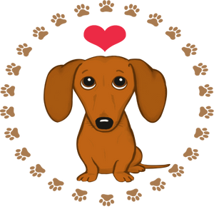 Dachshund Cotton Hoodie - Unique Dog Gift Idea