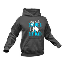 Load image into Gallery viewer, Dad Role Model Hoodie - Best Birthday Gift Idea or Christmas Present
