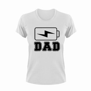 Charging Dad Battery T-Shirt