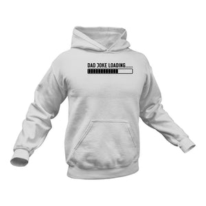 Dad Joke Loading Cotton Hoodie - Unique Father Gift Idea
