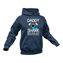 Load image into Gallery viewer, Daddy Shark Hoodie
