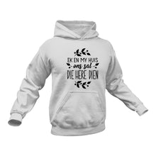 Load image into Gallery viewer, Gifts in Afrikaans, Afrikaans, Dien Die Here Hoodie - Best Birthday Gift or Christmas Present Idea
