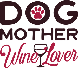 Dog Mother Wine Lover Hoodie