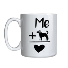 Load image into Gallery viewer, Me + Dog = Love Hoodie - Birthday Gift Idea or Christmas Present
