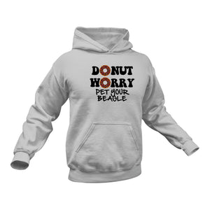 Donut Worry - Unique Cotton Hoodie - Best Idea for a Motivational Gift