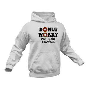 Donut Worry - Unique Cotton Hoodie - Best Idea for a Motivational Gift