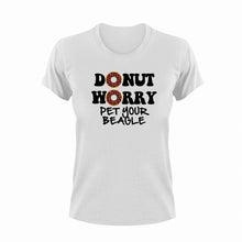 Load image into Gallery viewer, Donut Worry Pet Your Beagle Gift Idea for Funny Dog T-Shirtbeagle, dog, dog dad, dog mom, dogs, donuts, funny, Ladies, Mens, pets, Unisex
