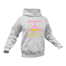 Load image into Gallery viewer, Donuts and Deadlifts - Unique Hoodie
