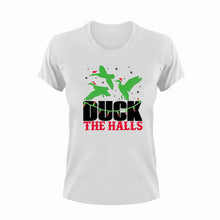 Load image into Gallery viewer, Duck the halls T-Shirtchristmas, duck, hunting, Ladies, Mens, Unisex
