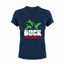 Load image into Gallery viewer, Duck the halls T-Shirtchristmas, duck, hunting, Ladies, Mens, Unisex
