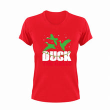 Load image into Gallery viewer, Duck the halls T-Shirtchristmas, duck, hunting, Ladies, Mens, Unisex
