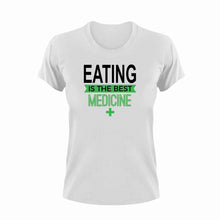 Load image into Gallery viewer, Eating is the best medicine T-Shirteat, eating, fast food, food, Ladies, meat, medicine, Mens, the best medicine, Unisex
