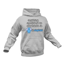Load image into Gallery viewer, Elephant Themed Hoodie - This Could Make a Great Gift Idea
