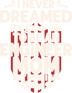 Engineer Mom Unisex Navy T-Shirt Gift Idea 139