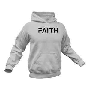 Faith - Unique Cotton Hoodie - Best Idea for a Christian Gift