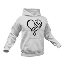 Load image into Gallery viewer, Faith Heart Hoodie
