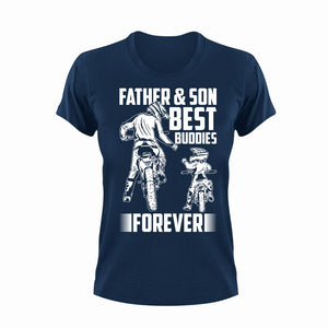 Father And Son Unisex Navy T-Shirt Gift Idea 137