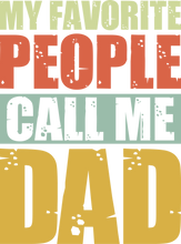 Load image into Gallery viewer, Favorite People Call Me Dad Unisex Navy T-Shirt Gift Idea 137

