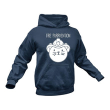 Load image into Gallery viewer, Firefighter Hoodie -  Birthday Gift Idea for Cat Lovers Christmas Present
