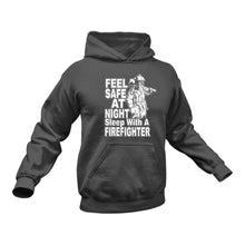 Load image into Gallery viewer, Sleep With a Firefighter - Unique Hoodie
