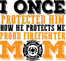 Load image into Gallery viewer, Proud Firefighter Mom Hoodie - Gift Idea for Fireman&#39;s Mother
