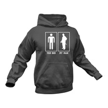Load image into Gallery viewer, My Man Firefighter Hoodie - Girlfriend Gift Idea
