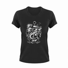 Load image into Gallery viewer, Fisherman Anchor T-Shirtanchor, fish, fisherman, fishing, Ladies, Mens, Unisex
