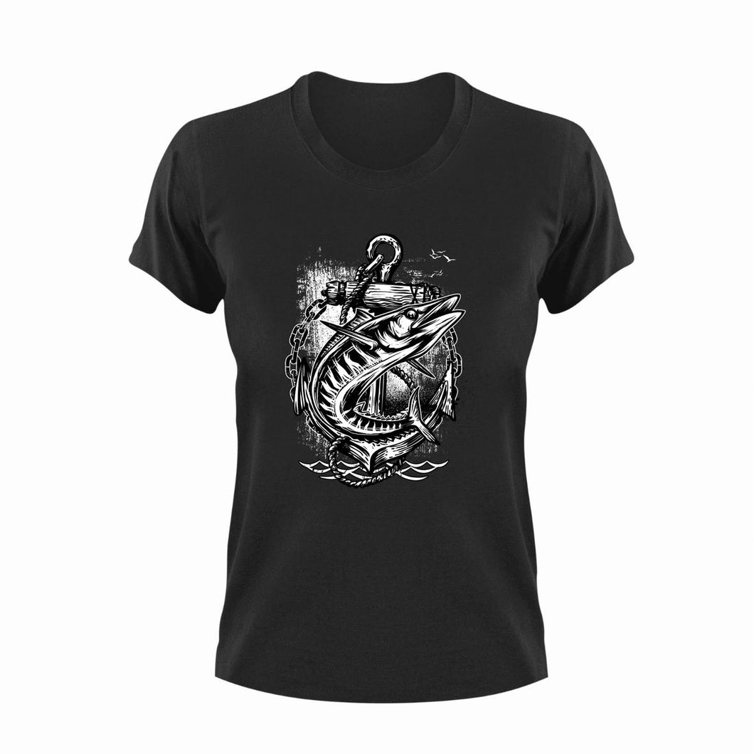 Fisherman Anchor T-Shirtanchor, fish, fisherman, fishing, Ladies, Mens, Unisex