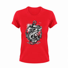 Load image into Gallery viewer, Fisherman Anchor T-Shirtanchor, fish, fisherman, fishing, Ladies, Mens, Unisex
