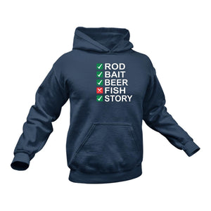 Fishing- Hoodie - Ideal Birthday Gift Idea or Christmas Present