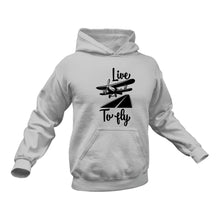 Load image into Gallery viewer, Flying Hoodie -  Birthday Gift Idea for Pilots Christmas Present
