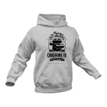 Load image into Gallery viewer, Flying Isn&#39;t Dangerous Hoodie - Gift Idea for a Helicopter Pilot
