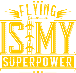 Flying is my Superpower - Unique Hoodie