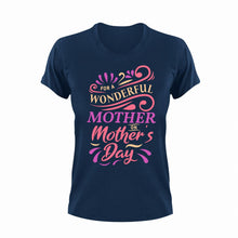 Load image into Gallery viewer, For A Wonderful Mother Unisex Navy T-Shirt Gift Idea 130
