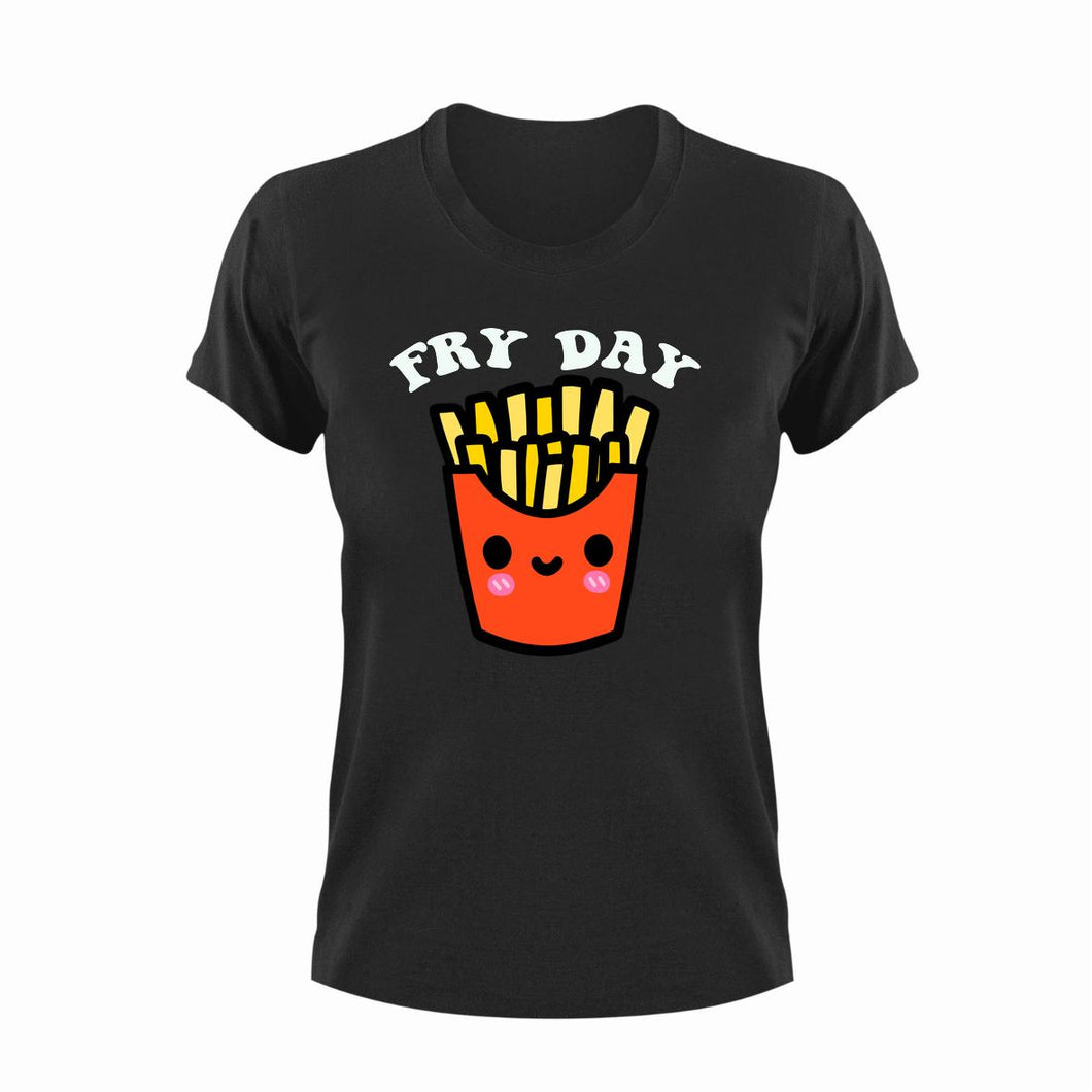 Fry Day T-Shirtfast food, food, Friday, fries, Ladies, Mens, Unisex