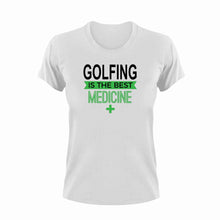 Load image into Gallery viewer, Golfing is the best medicine T-Shirtgolf, golfer, Golfing, Ladies, medicine, Mens, sport, the best medicine, Unisex
