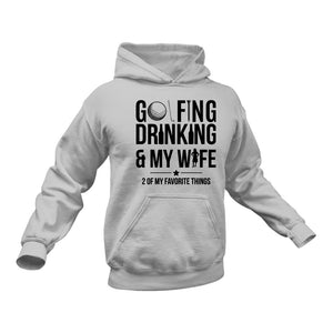 Golfing Hoodie Gift Idea For Father's Day, Birthday And Christmas